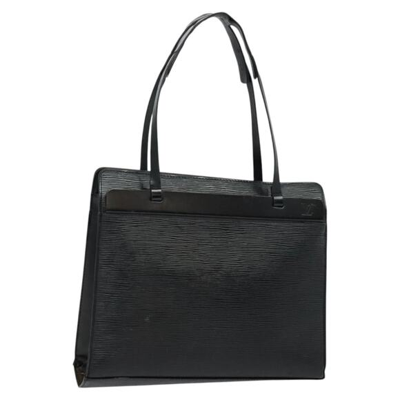 LOUIS VUITTON Epi Croisette PM Tote Bag Black M52492 - Picture 1 of 16